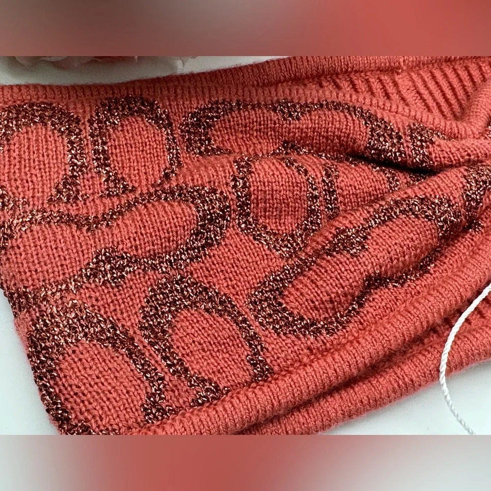 Coach Signature Knit Headband